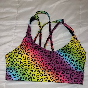 Zyia Lisa frank sports bra